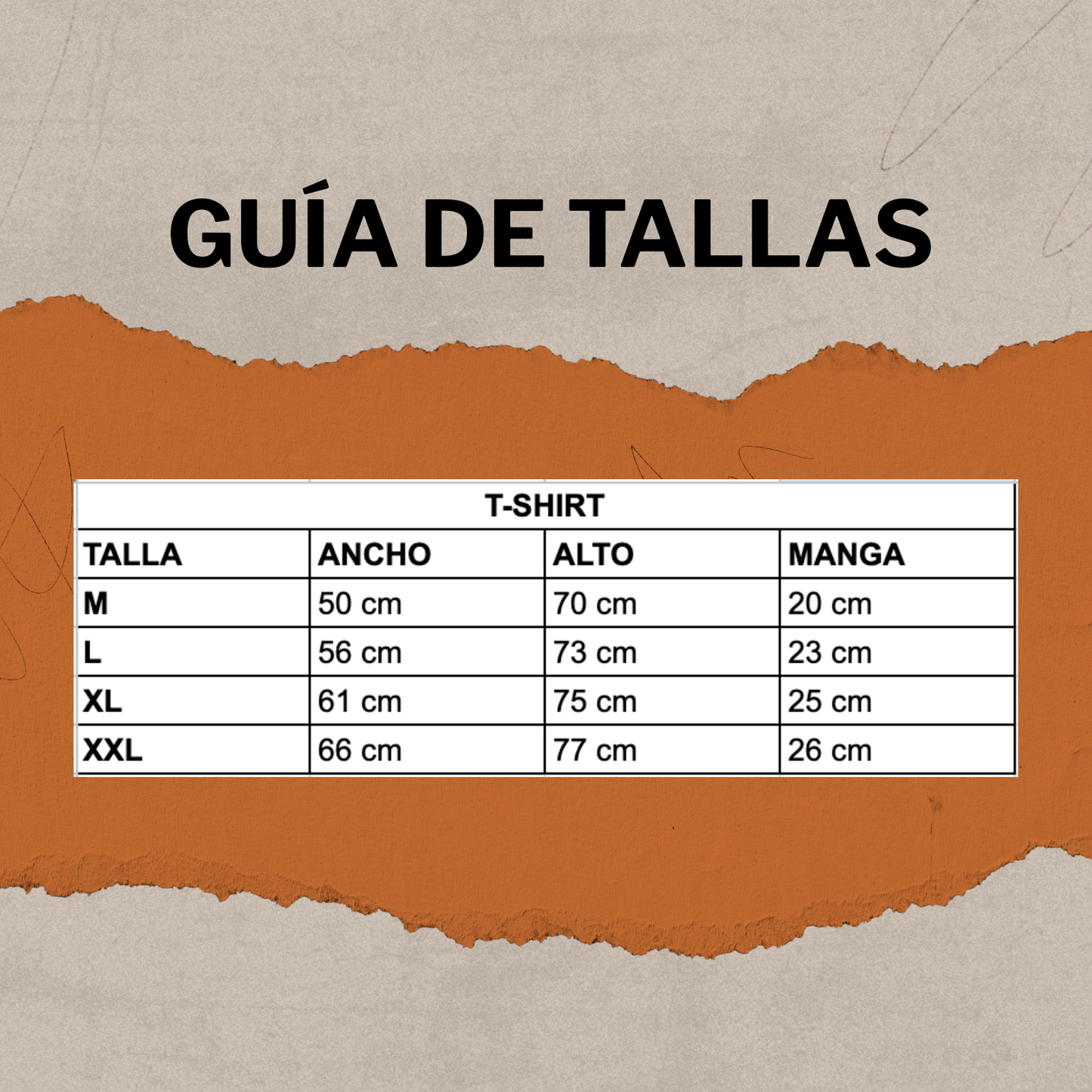 T-shirt silueta